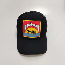 Load image into Gallery viewer, DOMINANT1 Black horse baseball cap