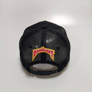 DOMINANT1 Black horse baseball cap